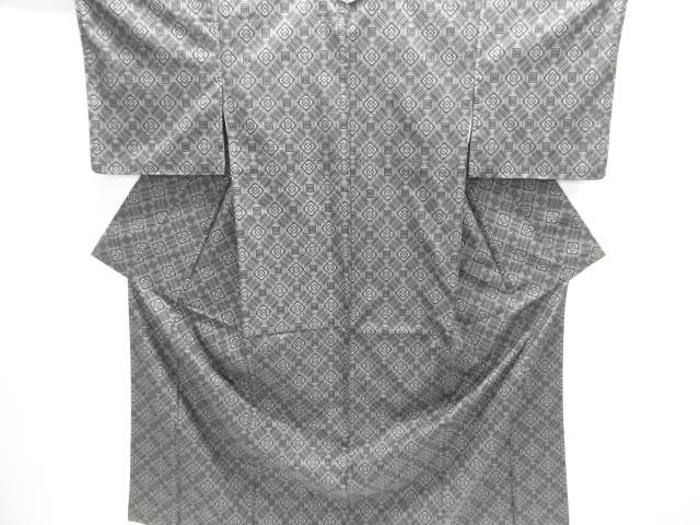 Japanese Kimono / Tsumugi Omeshi Silk